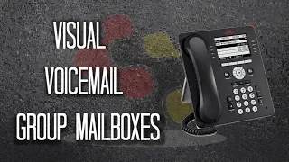 Accessing a Group Mailbox Through Visual Voice on Avaya IP Office