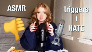 asmr - doing triggers i HATE