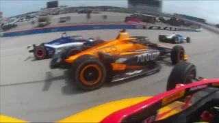 Analysing the last part of my race at Texas superspeedway