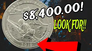 MUST FIND 2019 Quarters to Look For! COINS WORTH MONEY