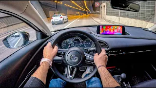 NEW Mazda CX-30 2024 [2.0 Skyactiv-X 186HP]|0-100| POV Test Drive #2044 Joe Black