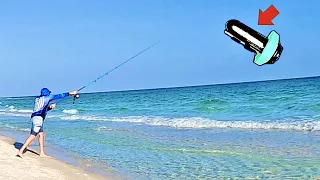 I Tossed! My Fishing Camera In The Surf And My Mind Was Blown! Crazy!
