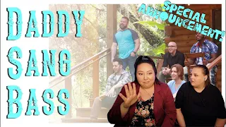 REACTING TO VOICEPLAY - DADDY SANG BASS (SPECIAL ANNOUNCEMENT)