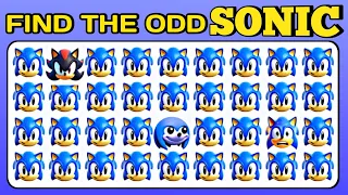 Find The ODD One Out | SONIC Edition | Emoji Quiz! Sonic The Hedgehog Quiz Extreme Hard