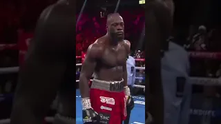 Tyson Fury vs Deontay Wilder 3 | Wilder Crying  For Right Hand Effect Knockdown Part 2 #shorts