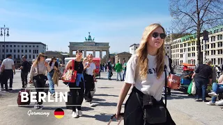 Berlin [4K] - Germany 2023 🇩🇪 Brandenburger Tor - Reichstag (Parliament) | Walking Tour