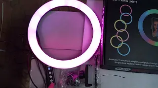 Кольцевая светодиодная лампа / RGB LED RING MJ26