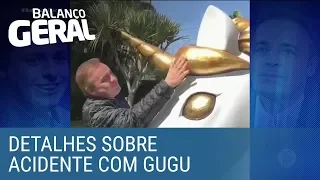 Amigo de Gugu revela detalhes do acidente dentro da mansão do apresentador