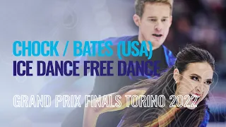 CHOCK / BATES (USA) | Ice Dance Free Dance | Torino 2022 | #GPFigure