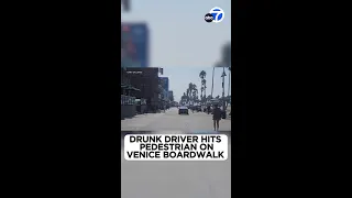 Suspected drunk driver arrested after hitting pedestrian on Venice Boardwalk