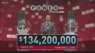 Powerball: August 31, 2022