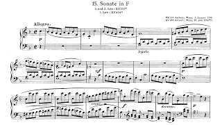 Mozart: Piano Sonata No. 15 in F major KV 533/494  - Christoph Eschenbach, 1970 - DG 2561 073