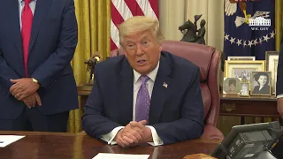 President Trump Delivers a Statement