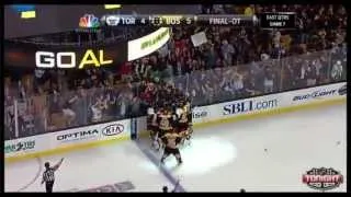 Patrice Bergeron OT Goal Against Toronto 5/13/13