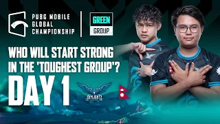 [NEP] 2022 PMGC League Group Green Day 1 | PUBG MOBILE Global Championship