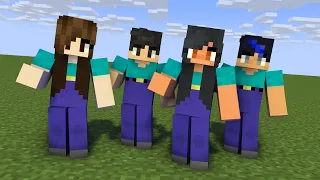 MONSTER SCHOOL : SKIRRI NOOB APHMAU AND FRIENDS - MINECRAFT ANIMATION