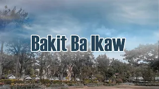 BAKIT BA IKAW by Michael Pangilinan - KARAOKE VERSION