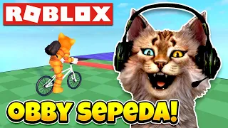 MAIN OBBY TAPI PAKE SEPEDA ?! 😹 - Roblox Indonesia