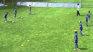 U10 Training Session.  (used for U11G White in 2010)