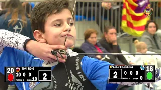 BENALMADENA FEB'19 - FINAL RECURVO M14 AÑOS HOMBRES - CAMPEONATO ESPAÑA CADETES y MENORES AÑOS SALA