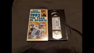 Opening to Sports Illustrated: 1993: The Year in Sports 1993 VHS