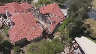 Several homes destroyed in Southern California landslide
