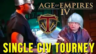 Single Civilization Tournament | Age of Empires 4 Competitive Tournament
