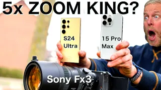 Samsung S24 Ultra and iPhone 15 Pro max - Better Then a Pro Camera. Photo and Video tested