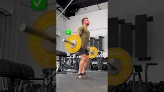 Hang Clean like THIS!!