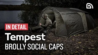 Trakker Products Tempest Brolly Social Caps: In Detail