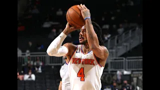 Knicks’ Derrick Rose chokes up after hearing about Mitchell Robinson’s injury