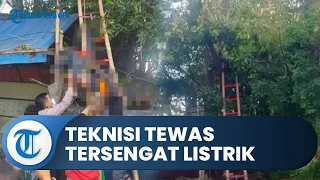 Teknisi Provider Tewas Tersetrum di Gunungputri Bogor, Terkena Sengatan Listrik saat Menarik Kabel