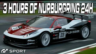 [Gran Turismo Sport] 3 Hours of Nurburgring 24h (while trying not to doze off)!