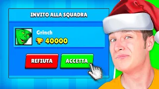 RICEVO L'INVITO DAL *GRINCH* su BRAWL STARS!!😱