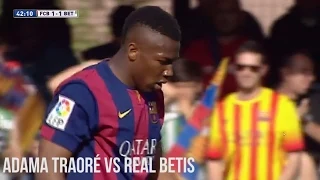 Adama Traoré vs. Real Betis | Individual Highlights | Barcelona B