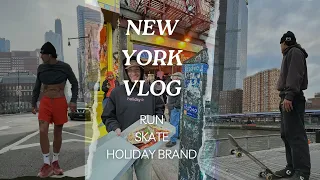 New York Vlog | Managing skateboarding, running, and a clothing brand!