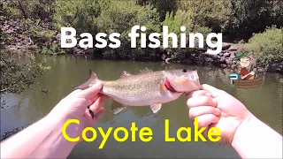 Bass Fishing Coyote Lake CA!