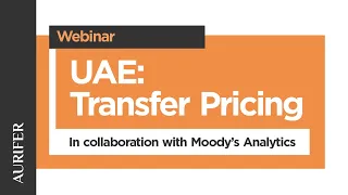 UAE: Transfer Pricing Webinar