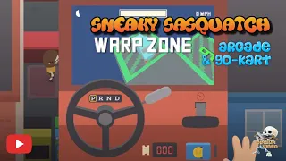 Sneaky Sasquatch Info - All 3 Arcade Games Walkthrough, Secret Warp Zone, and Go-Kart