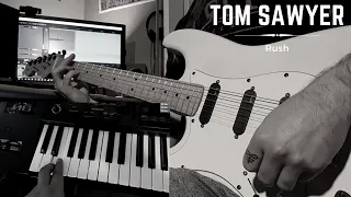Rush - Tom Sawyer (Bass/Keys/Guitar Cover Ft. Luke Nuqui)