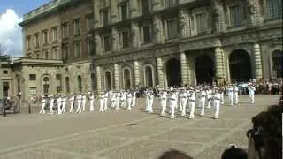 Dancing Queen - Stockholm Aug 2012  -Swedish Navy Cadet Band