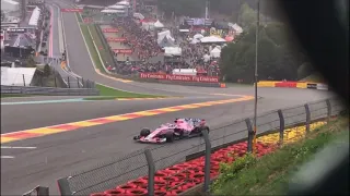 Sergio Perez Drift At Spa  | #Shorts