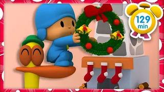 🎀 POCOYO em PORTUGUÊS do BRASIL - Decoração de Natal [129 min] | DESENHOS ANIMADOS para crianças