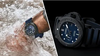 Panerai Submersible QuarantaQuattro Carbotech Blu Abisso!