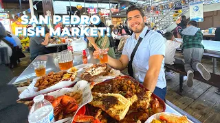 Giant $300 SEAFOOD MOUNTAIN!! 🦀🦞 Shrimp Tray + Snow Crab in Los Angeles!! - Birthday Surprise