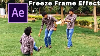 After Effects Tutorial - Freeze Frame effect