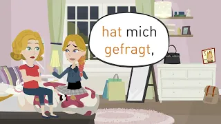 Learn German | Mary has a crush. 🧡 | Vocabulary and important verbs