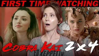 COBRA KAI 2x4 TV Show Reaction (WHO SHE?!! REINCARNATION of MR MIYAGI?)