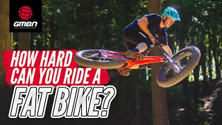 How Hard Can Blake Push A Fat Bike? | Fat Bike MTB Shredding Part 2!