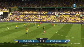 Brondby 3-0 Lyngby Full Match HD | Denmark Superliga 2023-2024 | Week 4
